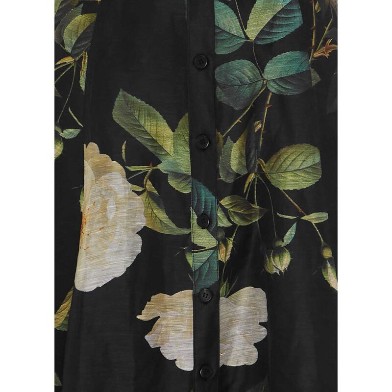LEO LIN Katrina Butterfly Sleeve Midi Dress image number 2